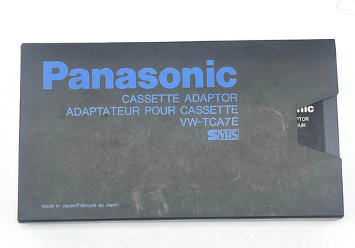 Panasonic tca7e vhs c - panasonic, s-vhs-c
