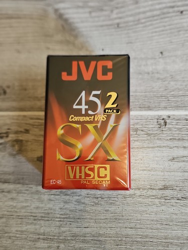 Jvc vhs c pal - 2x, ec-45