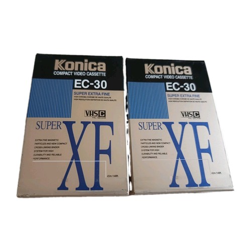 Nastri vhs konica nuovi - vhs-c,