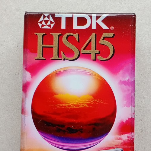 Tdk hs45 vhs - hs45, vhs-c