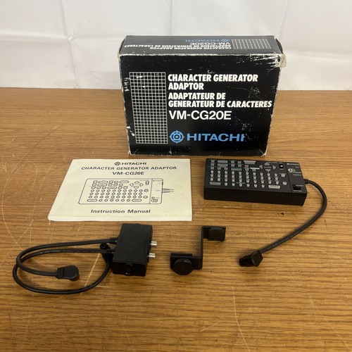 Hitachi cg20e videocamera - hitachi, vm-cg20e
