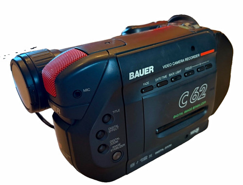 Videocamera bauer vhs - 62,