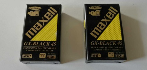 Coppia videocassette maxell - coppia,