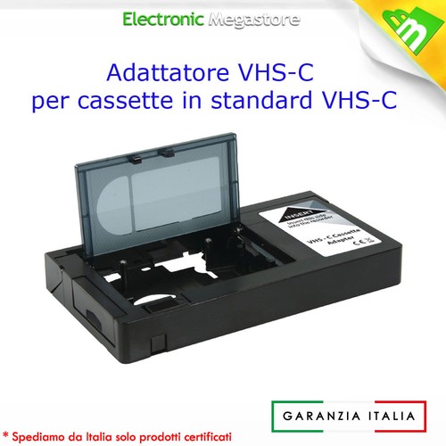 Adattatore vhs per cassette - vhs,