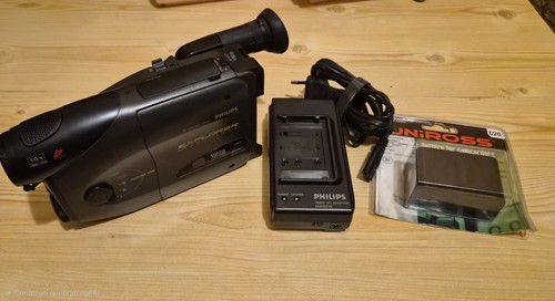 Videocamera vintage philips - videocamera,
