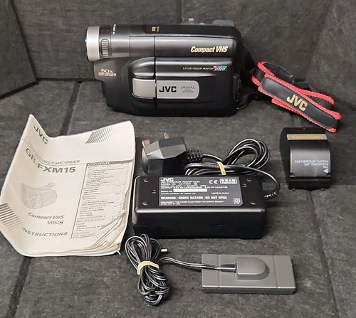 Videocamera vhsc con extra jvc - videocamera,